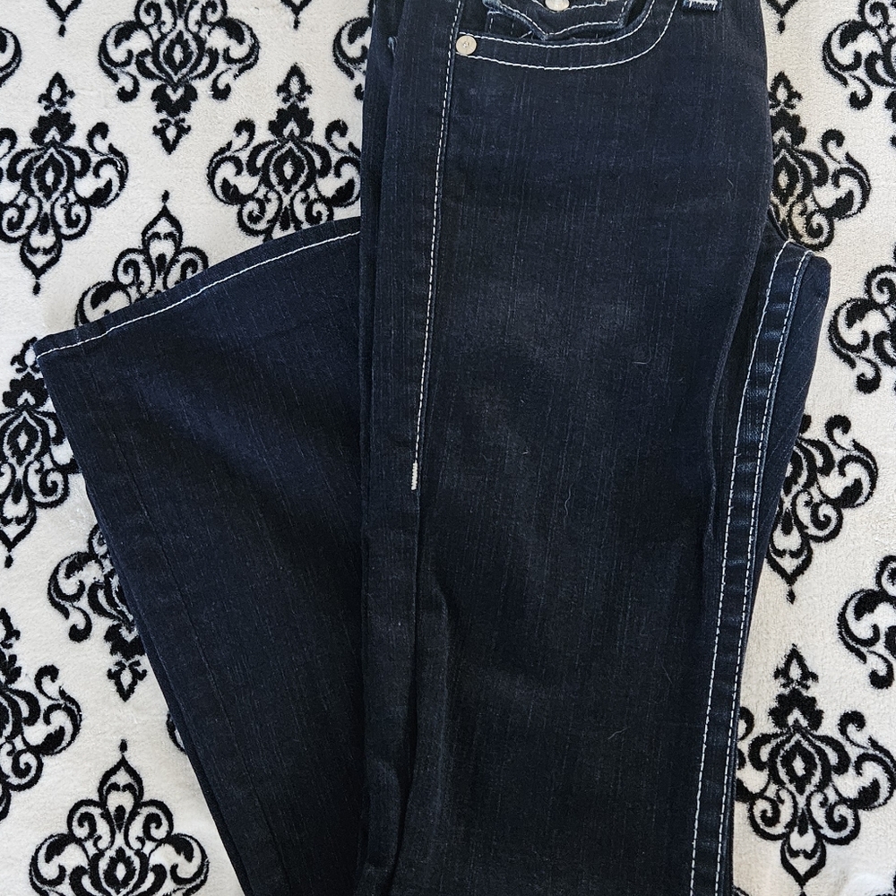 True Religion "Becky" Straight Leg Jeans